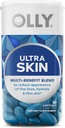 OLLY Ultra Strength Skin Softgels, Hydrate et Peau ferme, Acide Hyaluronique, Zeaxanthin, Lutéine, Vitamine C, Supplément de peau, 30 jours d'approvisionnement - 30 Compte (paquetage mai vary)