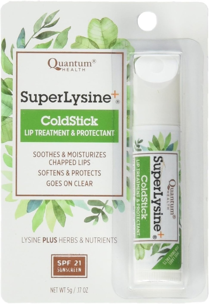Quantum Research Coldstick,Super Lysine, 0.17 Unze (Pack von 6)