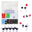 LINKTOR Chemistry Kit de modèles moléculaires, ensemble étudiant ou enseignant pour l'apprentissage de la chimie organique et inorganique, l'enthousiasme motivé pour l'apprentissage et l'imagination spatiale (190 Pack)
