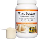 Fattori di siero di fattori naturali, concentrato di proteine del siero di erba, aiuta lo sviluppo del muscolo e la salute immunitaria, non aromaed, 12 Oz