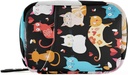 xigua Cat Pill Case 7-Day Travel Pill Organizer Box con chiusura a cerniera per vitamine, farmaci e integratori