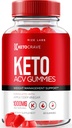 rize labs Keto Crave Keto ACV Gummies per la perdita di peso avanzata, supplemento di resistenza massima, Gomitas Recensioni (60 Gummies)