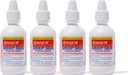 MAJOR Deep Sea Premium Saline - Nasal Moisturizing Spray für Trockenheit und Irritation Relief - Natriumchlorid 0,65% - 1,5 Fl. Oz (4 Pack)