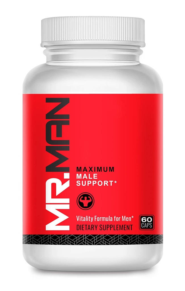 M. Man Support– Supplément de fertilité masculine pour la santé, le dénombrement et la motilité du sperme – Formule tout naturel avec vitamines, minéraux et antioxydants – Soutient la santé génésique et l'équilibre hormonal
