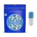 Capsuline Farbe Größe 0 Leere Gelatine Kapseln blau/weiß 1000 Graf |Kosher & Halal Zertifiziert |Gluten Kostenlos