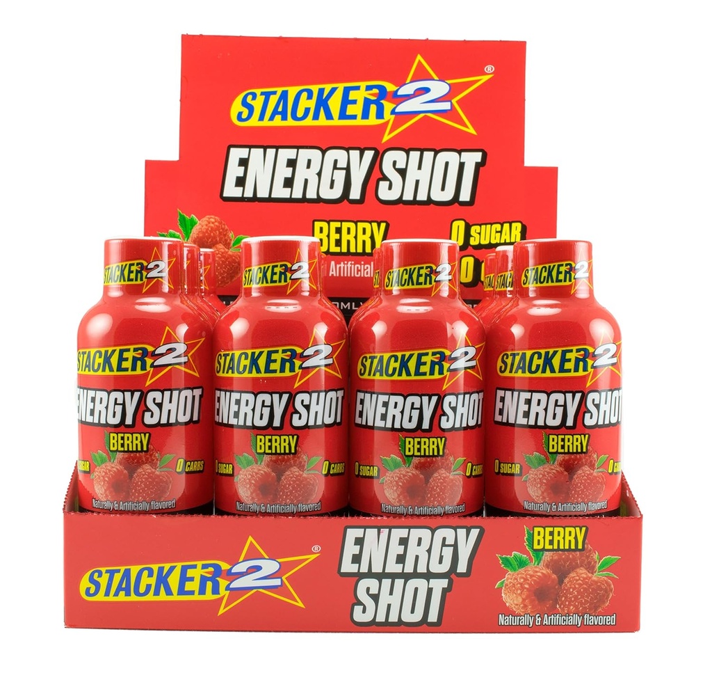 Stacker 2 coups de feu, Berry, 12 coups de feu 2oz. Bouteilles