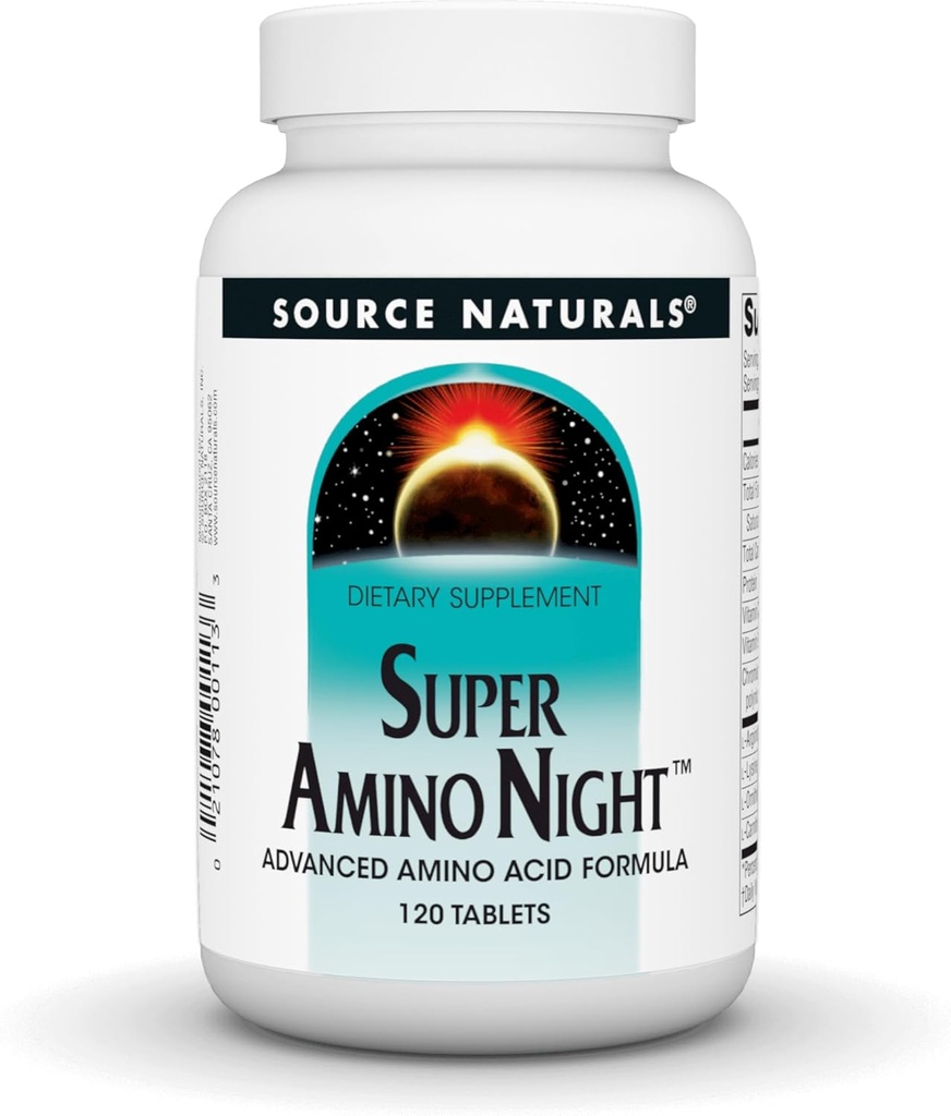 Quelle Naturals Super Amino Night - Advanced Amino Acid Formula* - 120 Tabletten