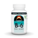Quelle Naturals Vitamin B-6, Immunsystem Unterstützung* -500 mg, 100 Tabletten