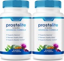 (2 Pack) Prostalite Kapseln, Prostalite Prostate Support Supplement, Prostalite All-Natural Supplement für mehr Kontrolle, Prostalite Maximum Strength Pills, Prosta lite Bewertungen (120 Kapseln)