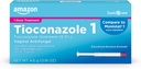 Basic Care Tioconazol Salbe 6.5 Prozent, 1-Dose Behandlung, Vaginale Hefe Infektion Behandlung für Frauen, Feminin Pflege, 0.16 Unze (Pack von 1)