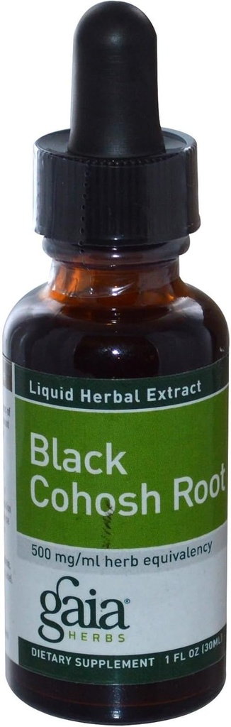 GAIA HERBS Black Cohosh Root Integratori, 0.51 Pound