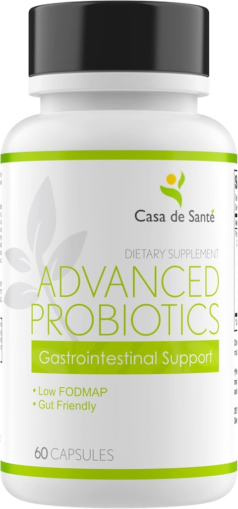 Casa de Sante Advanced Probiotic Supplement für Menopause & Perimenopause Frauen- Unterstützt Hormon Balance, Hot Flashes, Nacht Sweats, Gut Health, Bloating Relief, Sleep| MD/PhD Microbiome Unterstützung