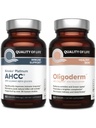 Qualité de vie avec extrait de champignons Kinoko Platinum AHCC et Oligoderm avec extrait de lychee Oligonol - Immune Support Skin Health Bundle