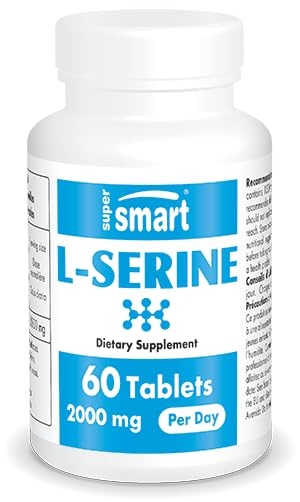 Supersmart - Supplément L-Serine 2000mg par jour (Facile à prendre) - Supplément Acides Amino