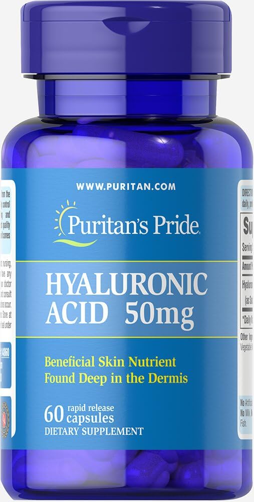 Puritan Pride Acido Ialuronico 50 mg capsule, 60 conte