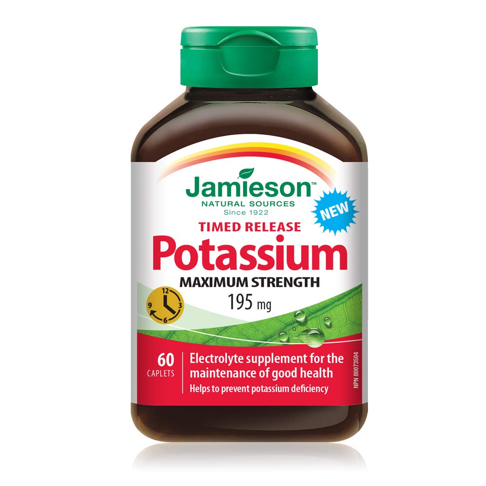 Jamieson Kalium 195mg, 60 caplets