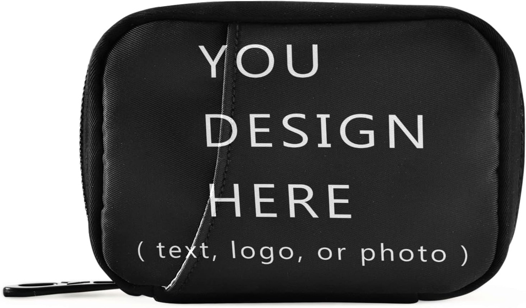 Custom Pill Box 7 Day Customized Pill Case Pill personnalisé Pill Organizer Bag with Zipper Portable Weekly Case Compact Size for Vitamin Supplement Holder...