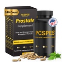 Suppléments de santé prostate pour les hommes - Niveaux de PSA inférieurs naturellement avec Saw Palmetto & 7 Herbes pures - Prostate Health Support - Réduit l'urine fréquente 240 Compte