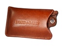 Bart & Bates Echte Ledertasche - Für die Sandalwood Switchblade | Protective Accessory Case for Wooden Comb (POUCH ONLY!)