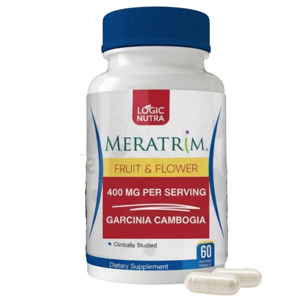 Meratrim Proprietary Blend 400 mg - Garcinia Mangostana (Fruit Rind) Estratto - Stimulant Free - 60 capsule vegetali