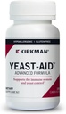 Kirkman Yeast-Aid Formule avancée de 100 capsules végétariennes