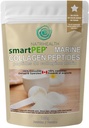 Polvere di peptidi di collagene marino idrolizzata di SmartPEP (100 grammi) Pesce di pesce selvatico, supplemento di collagene marino altamente digeribile, senza gusto, grande per la pelle