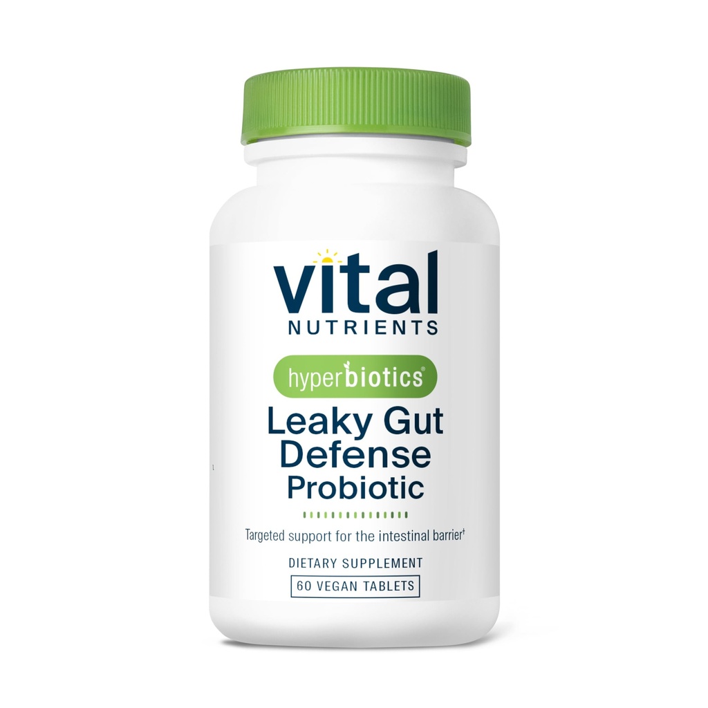Hyperbiotics Vital Nährstoffe Leaky Gut Repair Supplement Probiotic | Science Backed Formula stärkt Darmbarrier und Gut Health* | Reduces Digestive Discomfort | 60 Vegan Count