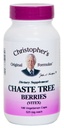 Dr. Christopher's Formula Chaste Tree Berries, 100 VCaps 525 Milligramme