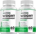 Zempoza Metabolismus Kapseln - Zempoza Naural Nahrungsergänzungsmittel, Zempoza Metabolismus Unterstützung Kapseln, Zempoza Pillen, Zampoza, Zempoza Bewertungen (2 Packungen - 120 Kapseln)