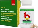 ODii Meglio Detox ad alta pulizia 900 mg Focus Energy Support Immune System Inflammation Relief Digestive Health Capsule per Uomini e Donne – Aumenta la Vitalità e Senti il Tuo Meglio!