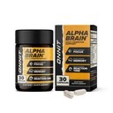 ONNIT Alpha Brain Nootropic Brain Supplemento per Focus, Memoria, Clarity mentale, Supporto cognitivo con L-teanina e Vitamina B6, 30 Conta capsule
