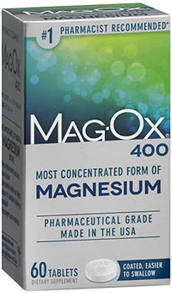 Mag-Ox 400 Magnesio, Tavole 60 Ciascuno ( Confezione da 3 )