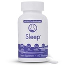 Schlafen - 60 Ct | Relax and Fall Asleep Natürlich, Wake up Refreshed | NASA Codeveloped Schlafhilfe mit Valerian Root, Passionflower, Magnesium, Melatonin, beruhigende Kräuter für Übernacht Erholung