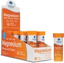 Trace Minerals Magnesium Effervescent - Knochen & Kreislauf-Gesundheits-Ergänzung - Magnesium-Ergänzung zu Hilfe Herz-Kreislauf-Gesundheit & Positive Outlook - Orange, 8 Behälter (80 Servietten)