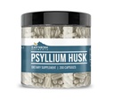 Erdnährende Elemente Psyllium Husk 200 Kapseln, Rein und unverdünnt, keine Zusatzstoffe