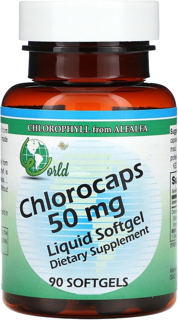 Cloropo Organico Mondiale - 50 mg - 90 Softgels