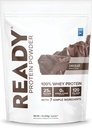 Pronti® Protein Powder – 25g Whey Protein, 120 Calorie, 0g Aggiunto Zucchero – 7 semplici ingredienti – Nessun Additivo artificiale – Senza glutine, Clean & Natural – Cioccolato (1 Pound Bag)