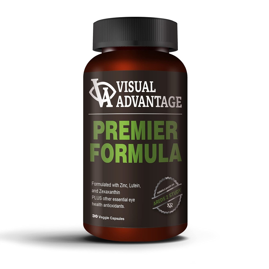 Formula Premier per la salute degli occhi - Fornitura di tre mesi - Sviluppato per il supporto maculare correlato di età (AMD) - Solo 1 Pillola per giorno