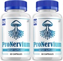 Pronervium Nerve Health Support Pills, Pronervium Recensioni, Pronervium Nootropic Advanced Formula, Pronervium All Natural Focus Supplement, Pronervium Brain Support Recensioni (2 Pack - 120 Capsules)