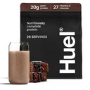Huel Vegan Protein Powder (en poudre) Chocolat Fudge Brownie (en poudre) 20g Protéines Poudre (en poudre) 100% végétale 27 vitamines et minéraux, sans gluten, sans OGM, sans lactose 26 portions