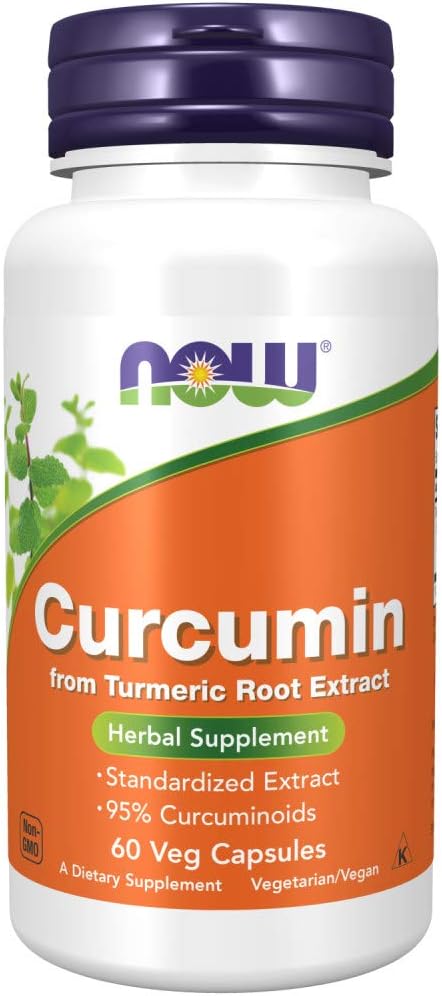 Maintenant Aliments, Extrait de Curcumine 95, 60 Capsules de Veg