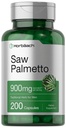 Horbäach Saw Palmetto Extract | 200 Capsules | Non-GMO and Gluten Free Formula | Traditional Herb Supplement | from Saw Palmetto Berries