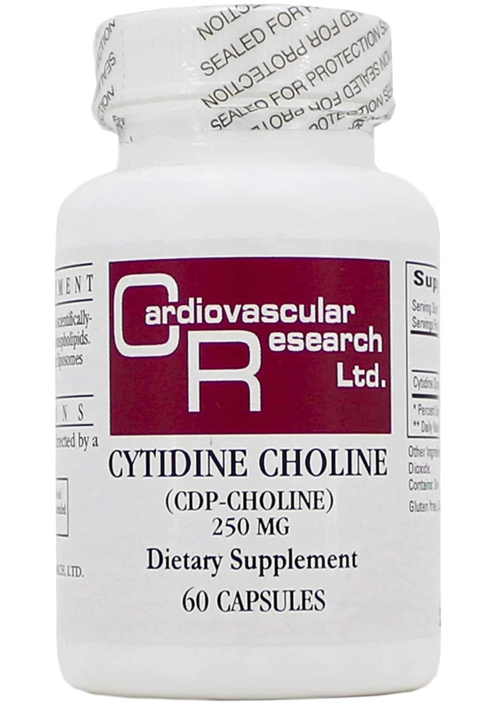 Ökologische Formeln - Cytidin Choline 250 mg 60 caps [Gesundheit und Schönheit]