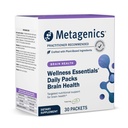 Metagenics Wellness Essentials Brain Health - Comprehensive Daily Multivitamin Packs* - con Alpha Lipoic Acid, Biotin, DHA, Folate & CoQ10 - Supporta Memoria, Focus & Brain Function* - 30 Packets
