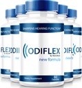 NutraRize (5 Pack) Odiflex Kapseln, Premium-Ear-Gesundheitsformel, All-Natur-Ergänzung zum Schutz des inneren Ohres, offizielle Hörgerät Pillen, Odi Flex Bewertungen (300 Kapseln)
