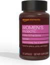 Elements One Daily Women's Probiotic, Support Urinary Tract und Vaginal Health, 50 Billion CFU (7 Stämme), Lactobaccilus und Bifidobacteria Blend, 30 Kapseln