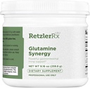 RetzlerRx Glutamin Synergy L-Glutamin Pulver mit DGL & Aloe - 9.27 oz Gastrointestinal Support Supplement - Non-GMO, Gluten-Free & Vegan Formel für Verdauungs- und Immunsystemunterstützung