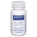Pure Encapsulations B12 Folate - Energieergänzung zur Unterstützung von Nerven, Energiemetabolismus und kognitive Unterstützung* - mit Vitamin B Folate als Metafolin - 60 Kapseln