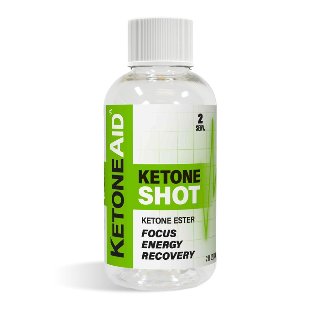 ChetoneAid con chetone Ester | No Sugar, No Caffeina | 2 Serv. Per Bottiglia (1 Conte)