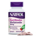Natrol Fast Dissolve Melatonin 10 mg, Supporto per gli adulti